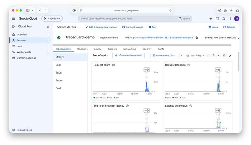 TraceGuard – screenshot 1