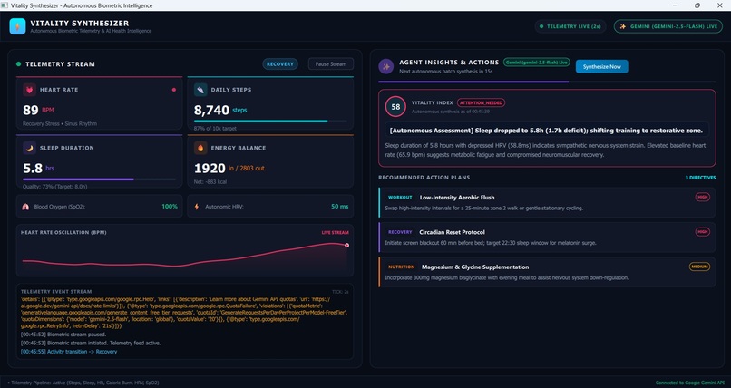 Vitality Synthesizer – screenshot 2