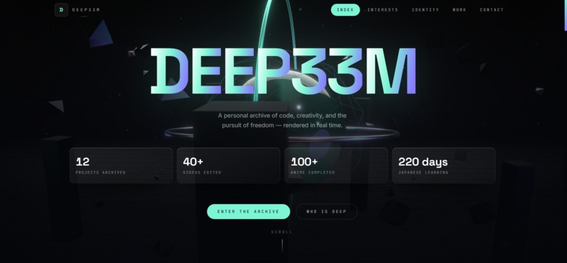 deepm-dev – screenshot 2