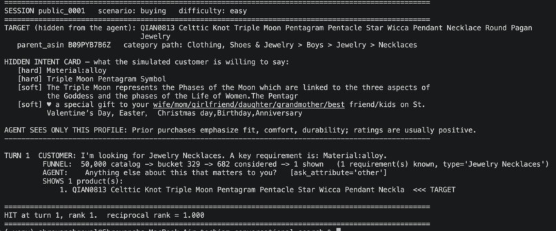Shopping Copilot: two benchmarks, one honest number – screenshot 2
