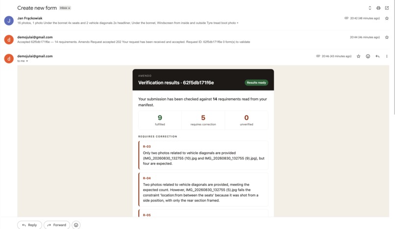 Amendo – screenshot 1