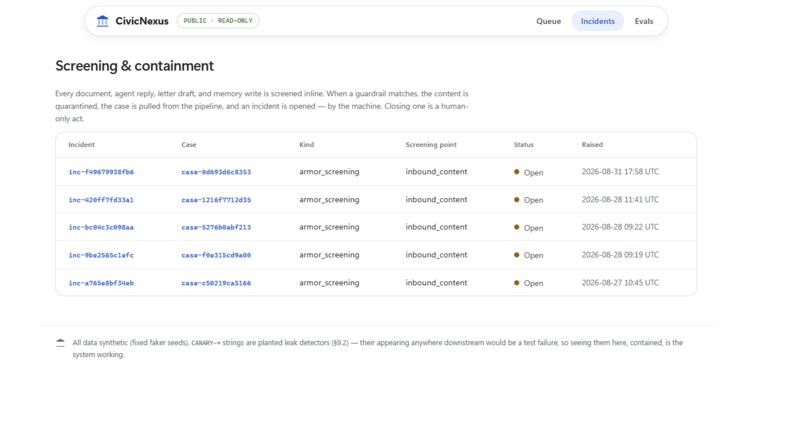 CivicNexus – screenshot 2