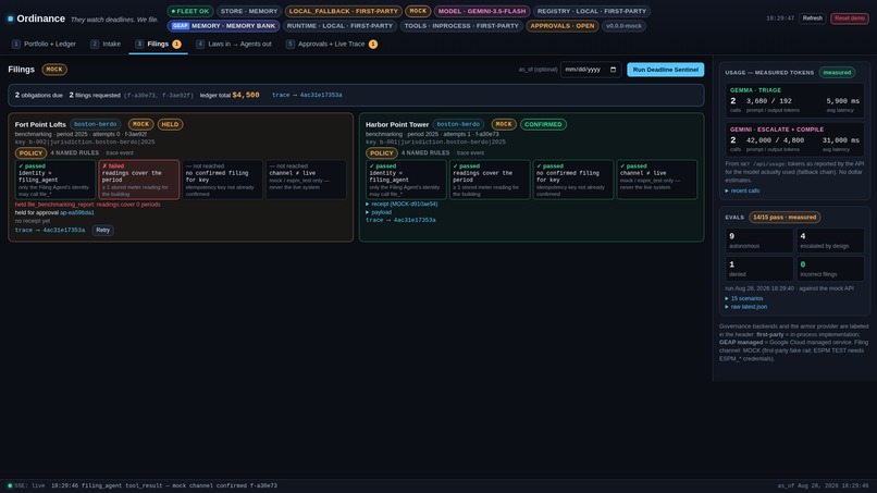 Ordinance – screenshot 1