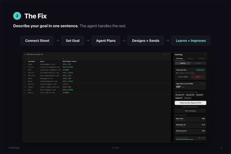 MailPidge – screenshot 3