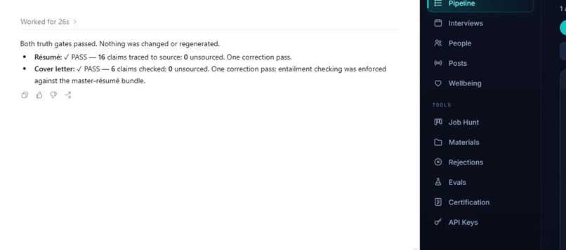 jobContext: The Memory Layer for Your Career, Agent-Ready – screenshot 12