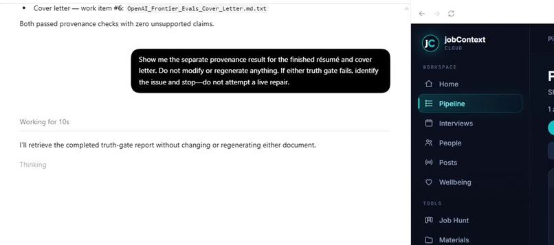jobContext: The Memory Layer for Your Career, Agent-Ready – screenshot 13