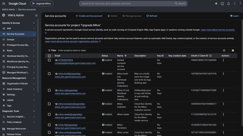 Mitos: A fleet of agents that cannot write anything – screenshot 7