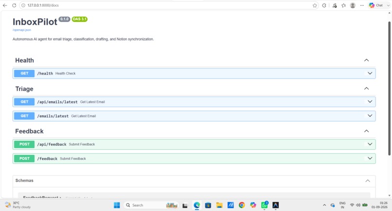 InboxPilot – Autonomous AI Email Triage Assistant – screenshot 6