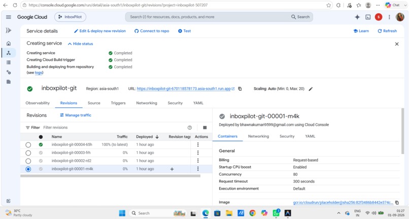 InboxPilot – Autonomous AI Email Triage Assistant – screenshot 8