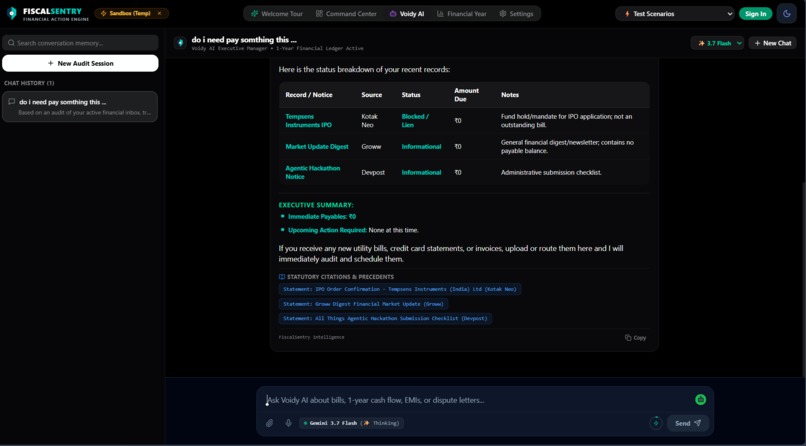 FiscalSentry – screenshot 4