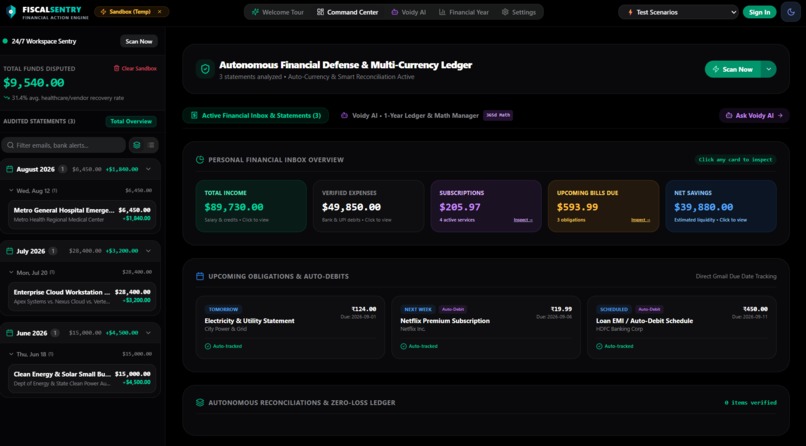 FiscalSentry – screenshot 2