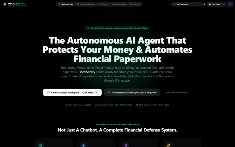 FiscalSentry – screenshot 1