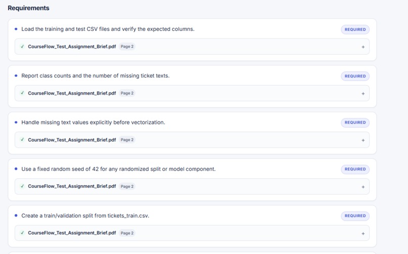 CourseFlow – screenshot 3
