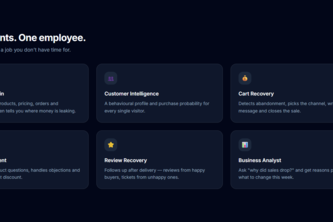 RecoverAI — The AI Revenue Employee for Small Stores