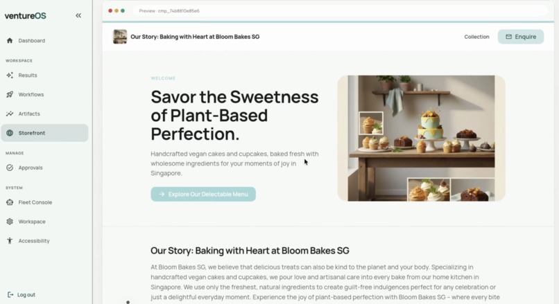 VentureOS – screenshot 3