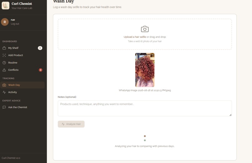 Curl Chemist – screenshot 3