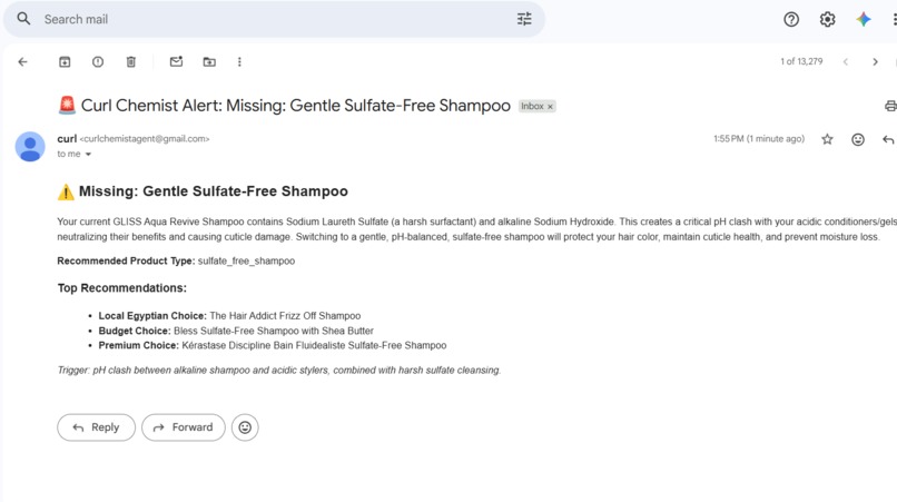 Curl Chemist – screenshot 4
