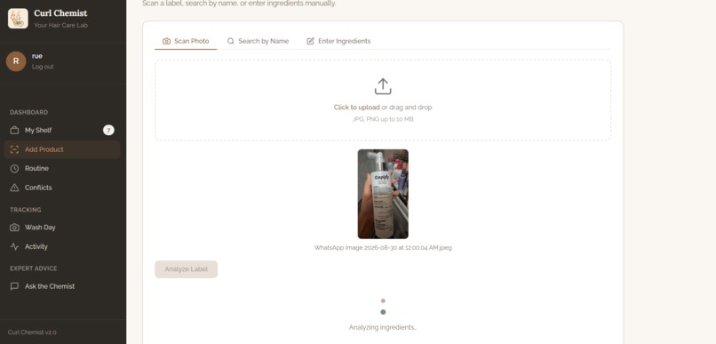 Curl Chemist – screenshot 6