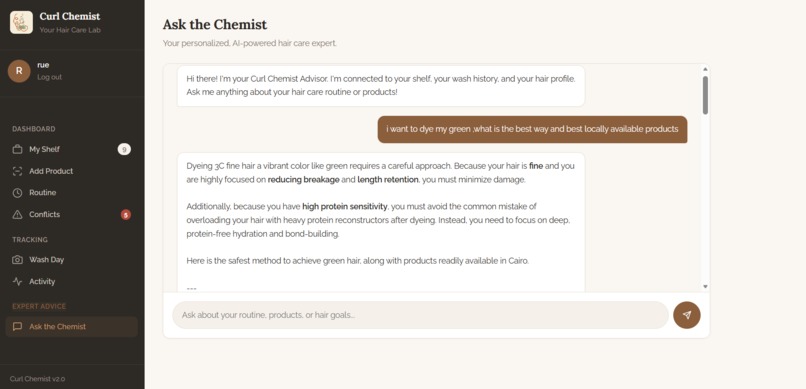 Curl Chemist – screenshot 8