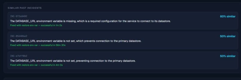 Autonomous Incident Resolver Agent – screenshot 3