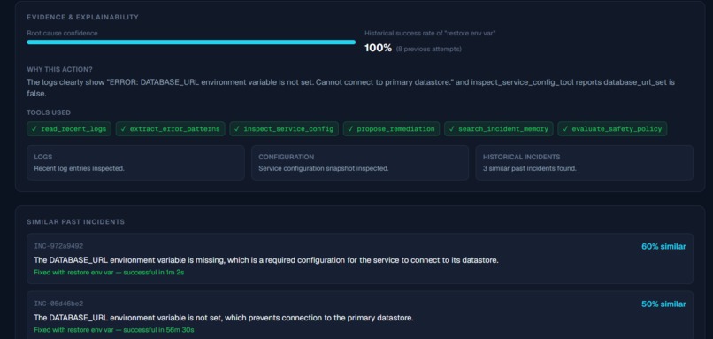 Autonomous Incident Resolver Agent – screenshot 8