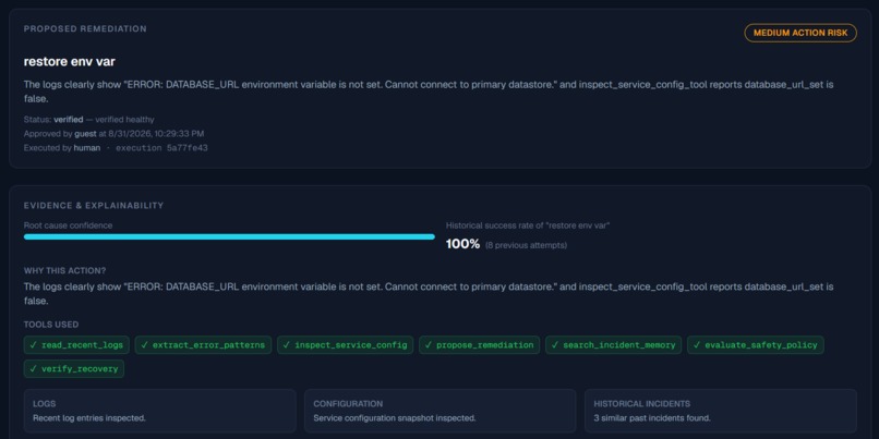 Autonomous Incident Resolver Agent – screenshot 9