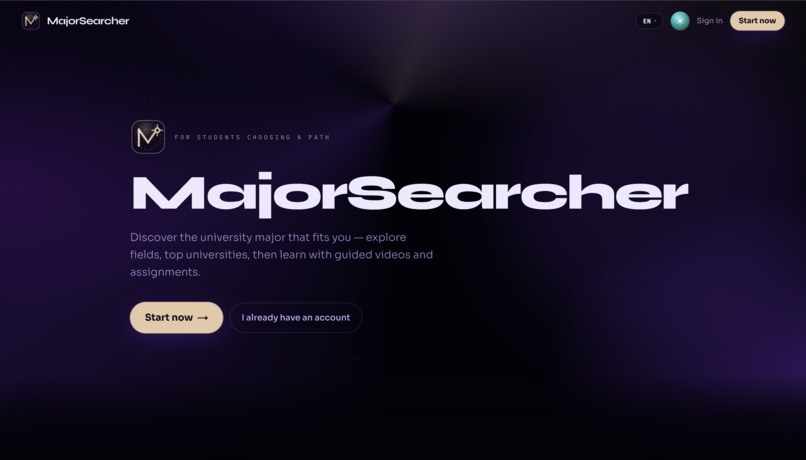 MajorSearcher – screenshot 1