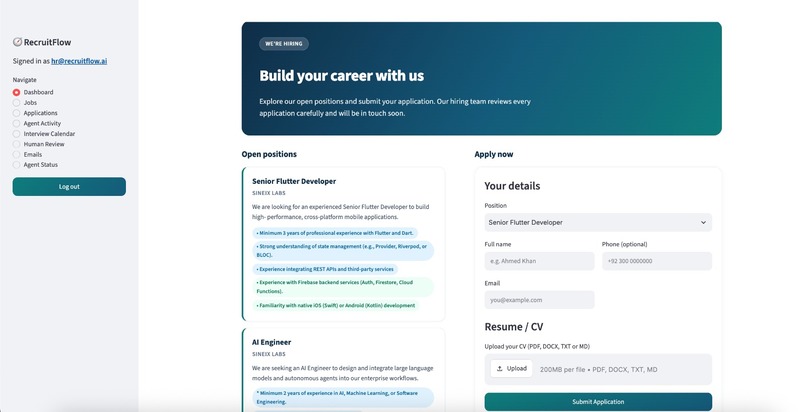 RecruitFlow AI – screenshot 7