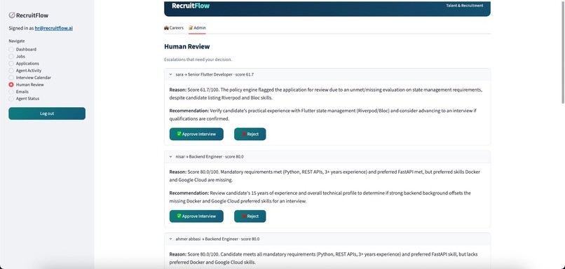 RecruitFlow AI – screenshot 8