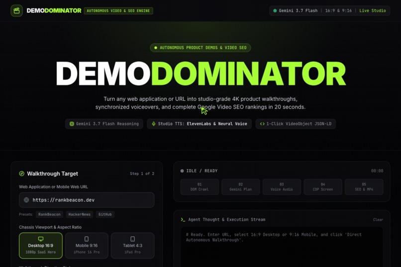DemoDominator – screenshot 1