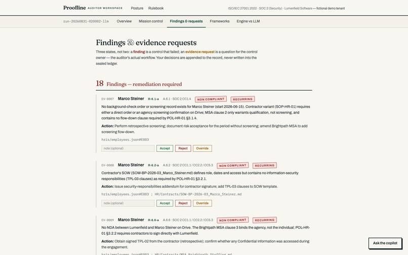 Proofline – screenshot 6