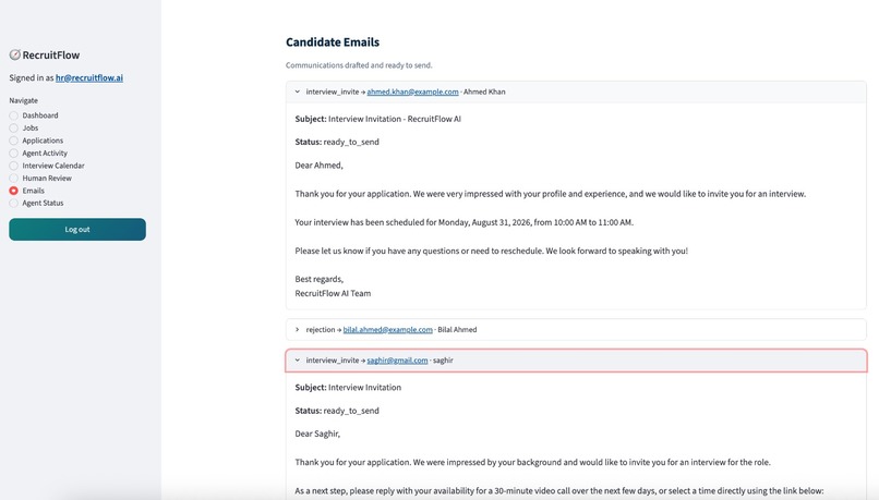 RecruitFlow AI – screenshot 10