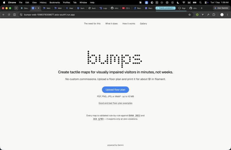 bumps – screenshot 1