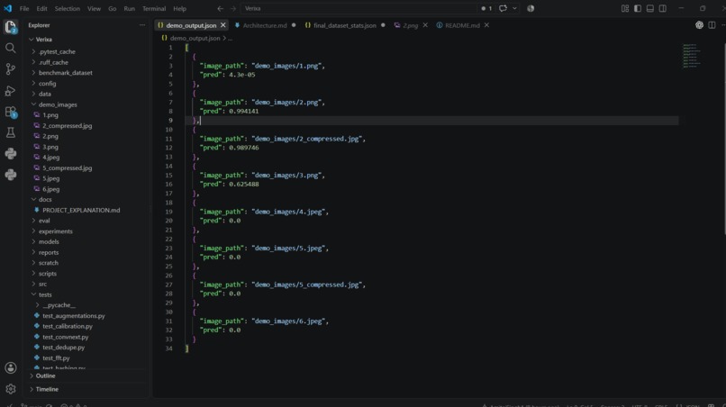 Verixa — Robust AIGC Image Detection – screenshot 3