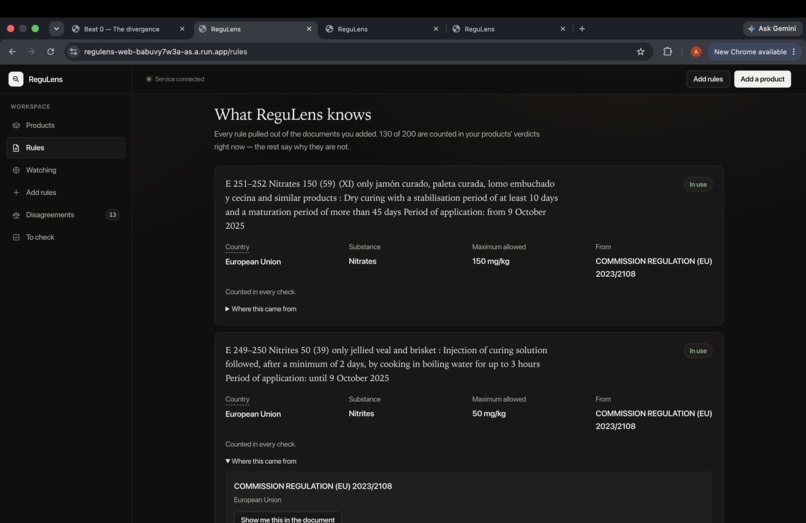 ReguLens – screenshot 7
