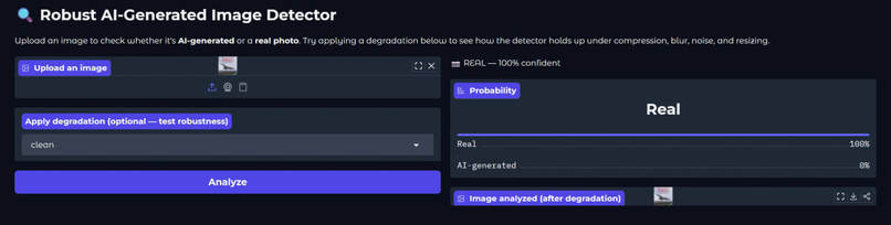 FakeProof – screenshot 2