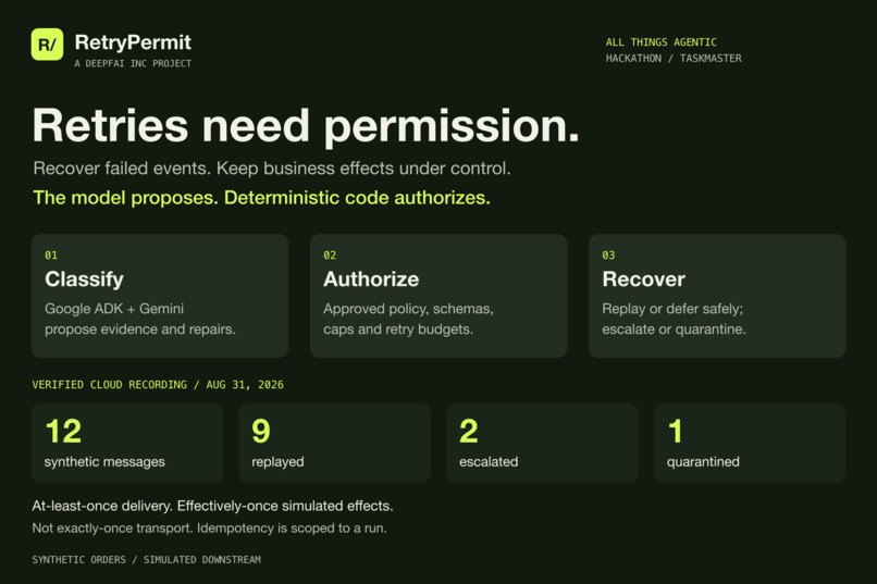 RetryPermit – screenshot 1