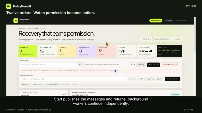 RetryPermit – screenshot 2