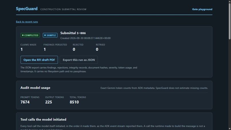 SpecGuard – screenshot 3