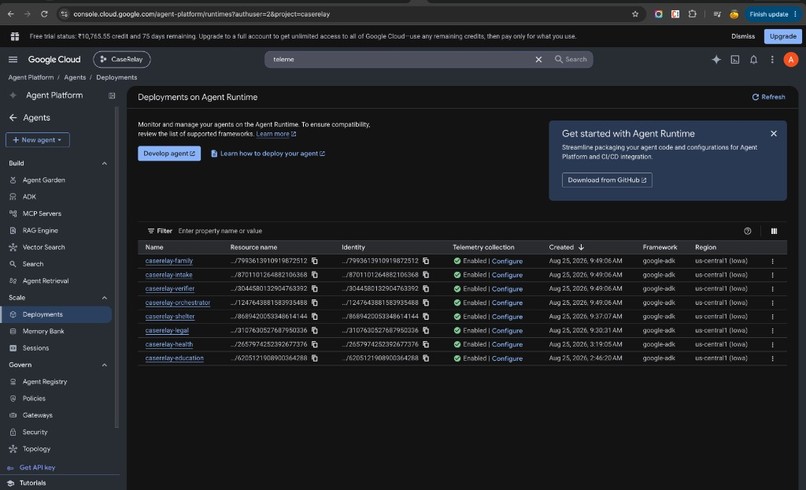CaseRelay – screenshot 3