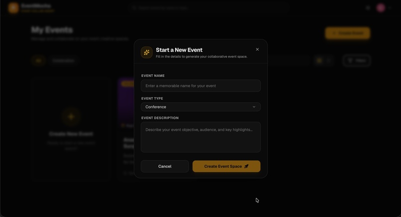 EventMocha – screenshot 1
