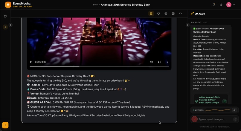 EventMocha – screenshot 3
