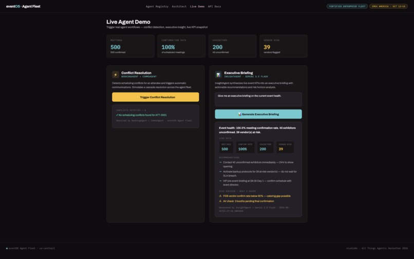 eventOS Agent Fleet – screenshot 6