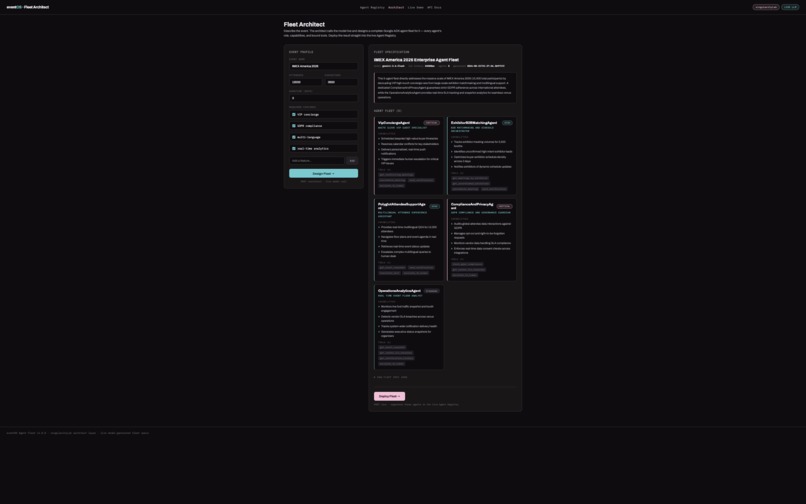 eventOS Agent Fleet – screenshot 3