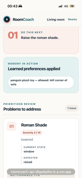 RoomCoach – screenshot 4