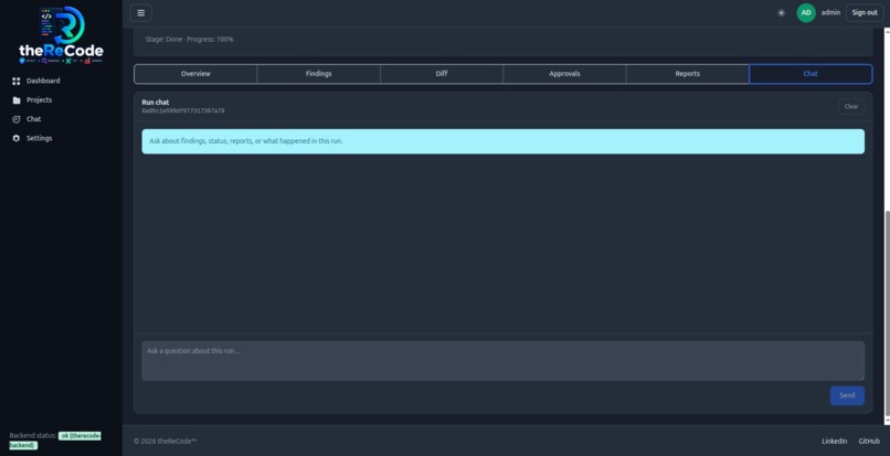 theReCode – screenshot 8