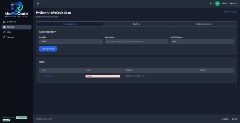theReCode – screenshot 5