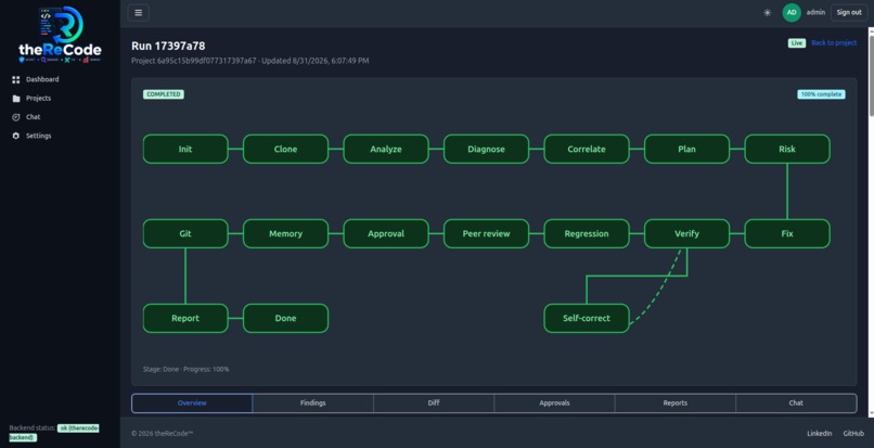 theReCode – screenshot 6