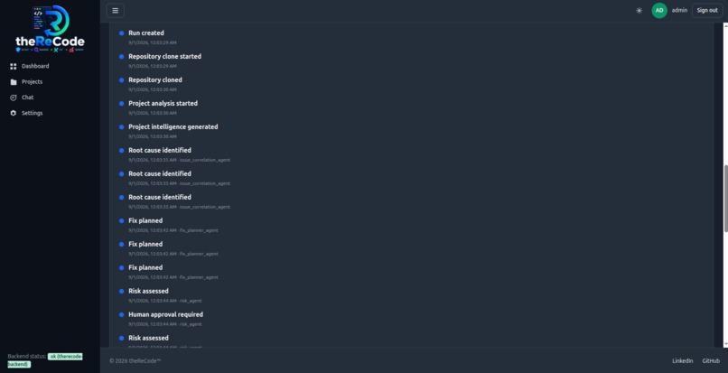 theReCode – screenshot 7