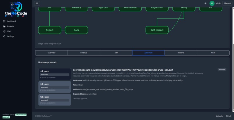 theReCode – screenshot 10